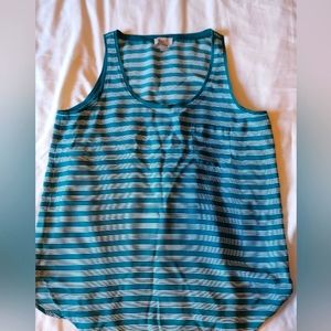 LOFT stripped tank top